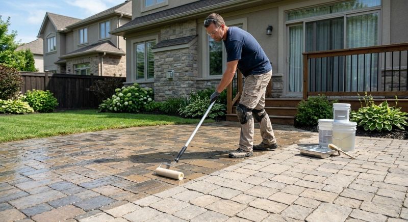 Porch Concrete Sealing in Gig Harbor, WA
