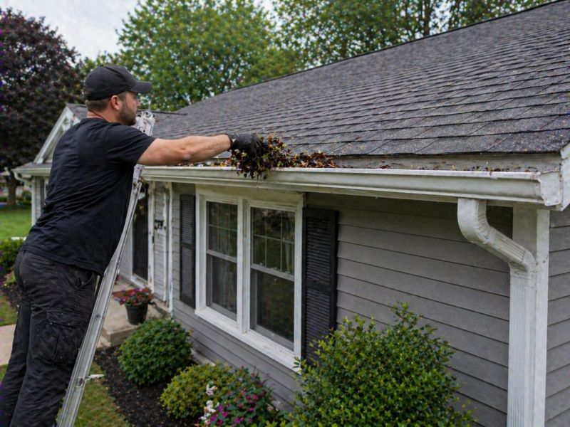 Rain Gutter Clearing in Longmont, CO